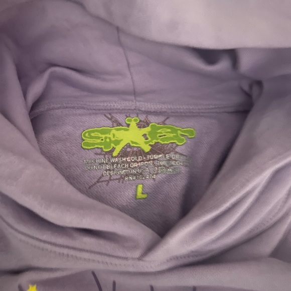 Spider Hoodie acai/purple (large) - Picture 3 of 3